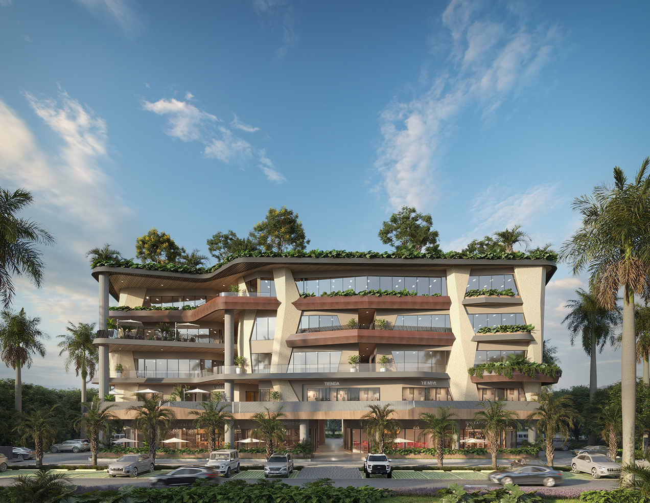 Level Business Center Frontal 4k ed